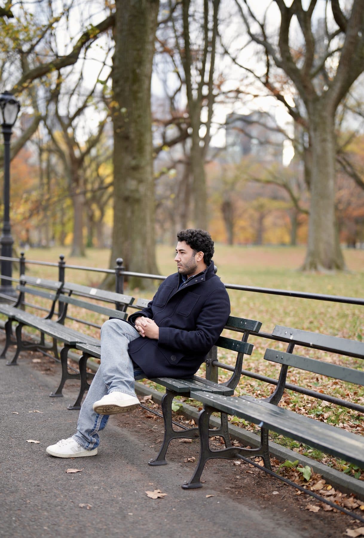 Carlos Doce in Central Park, New York