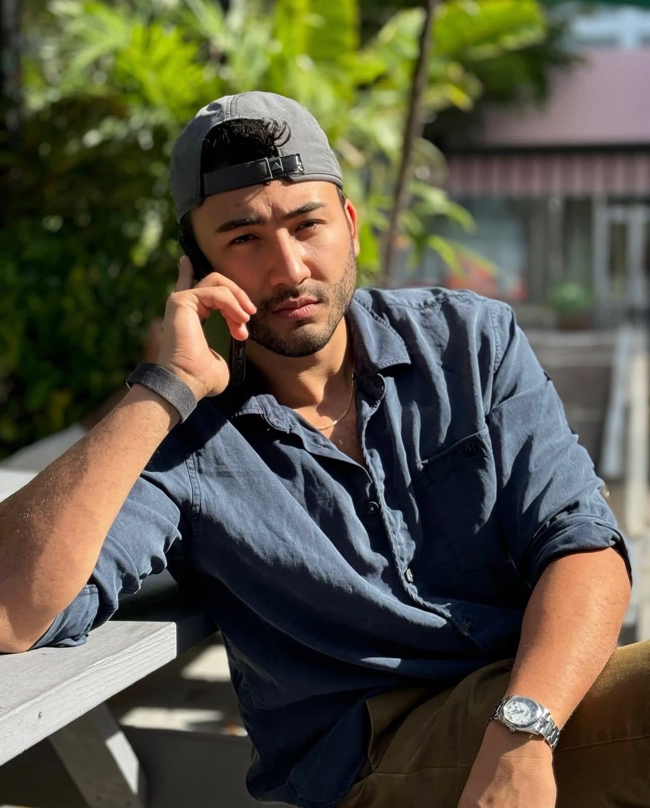 Carlos Doce on a call
