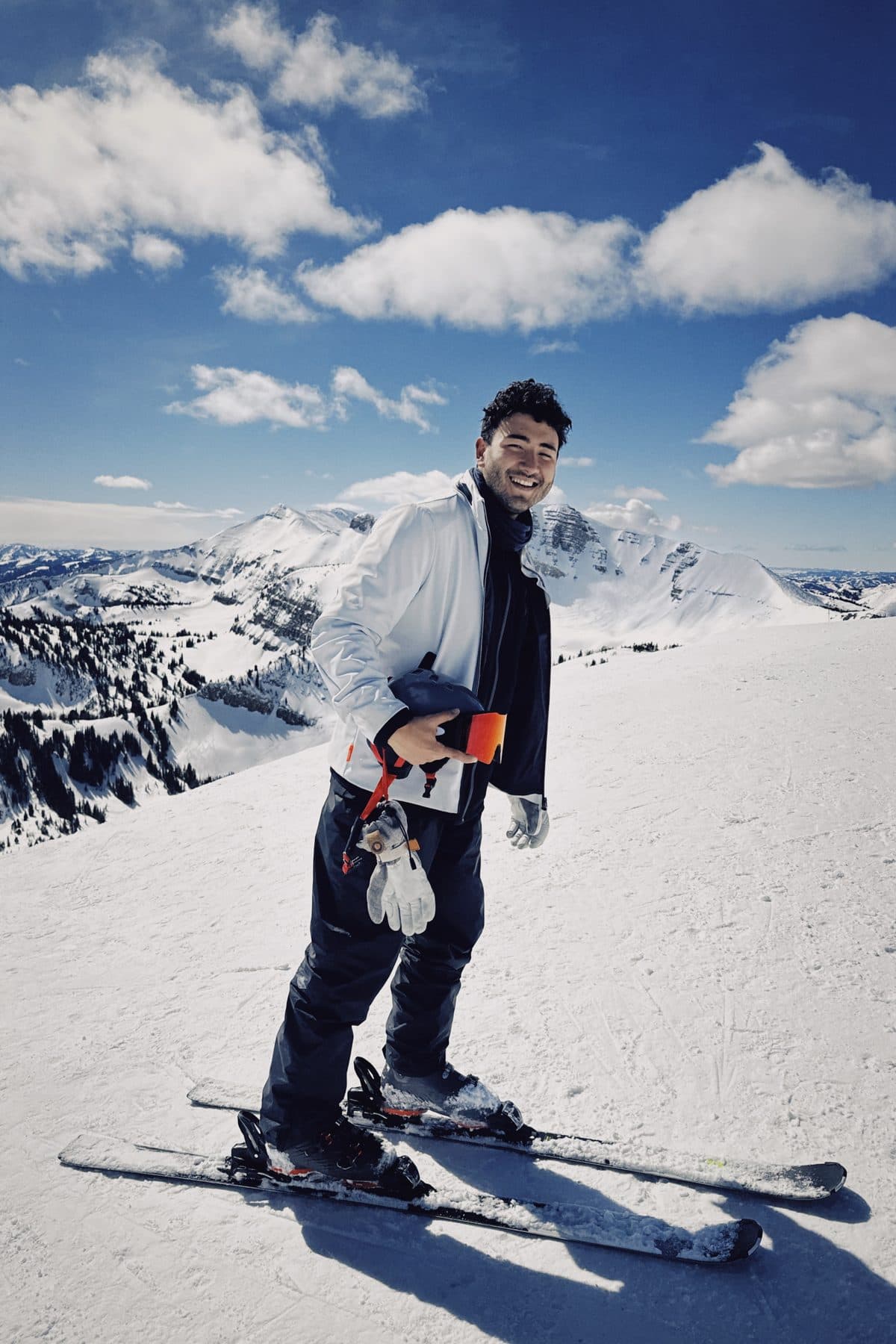 Carlos Doce off the clock in the mountains