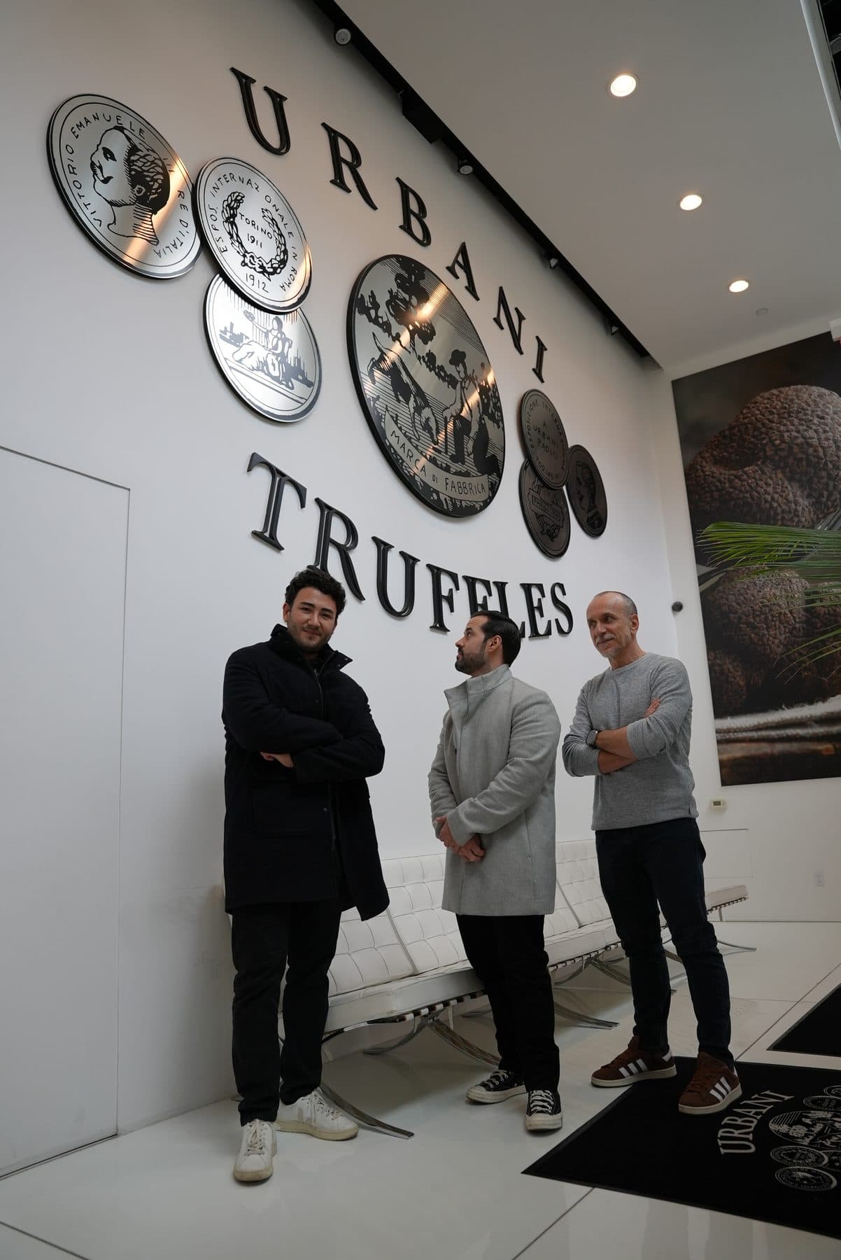 At the Urbani Truffle Lab showroom