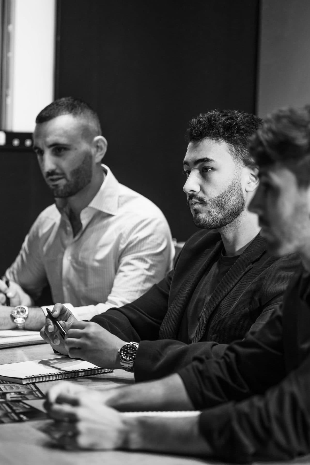 Carlos Doce in a client working session