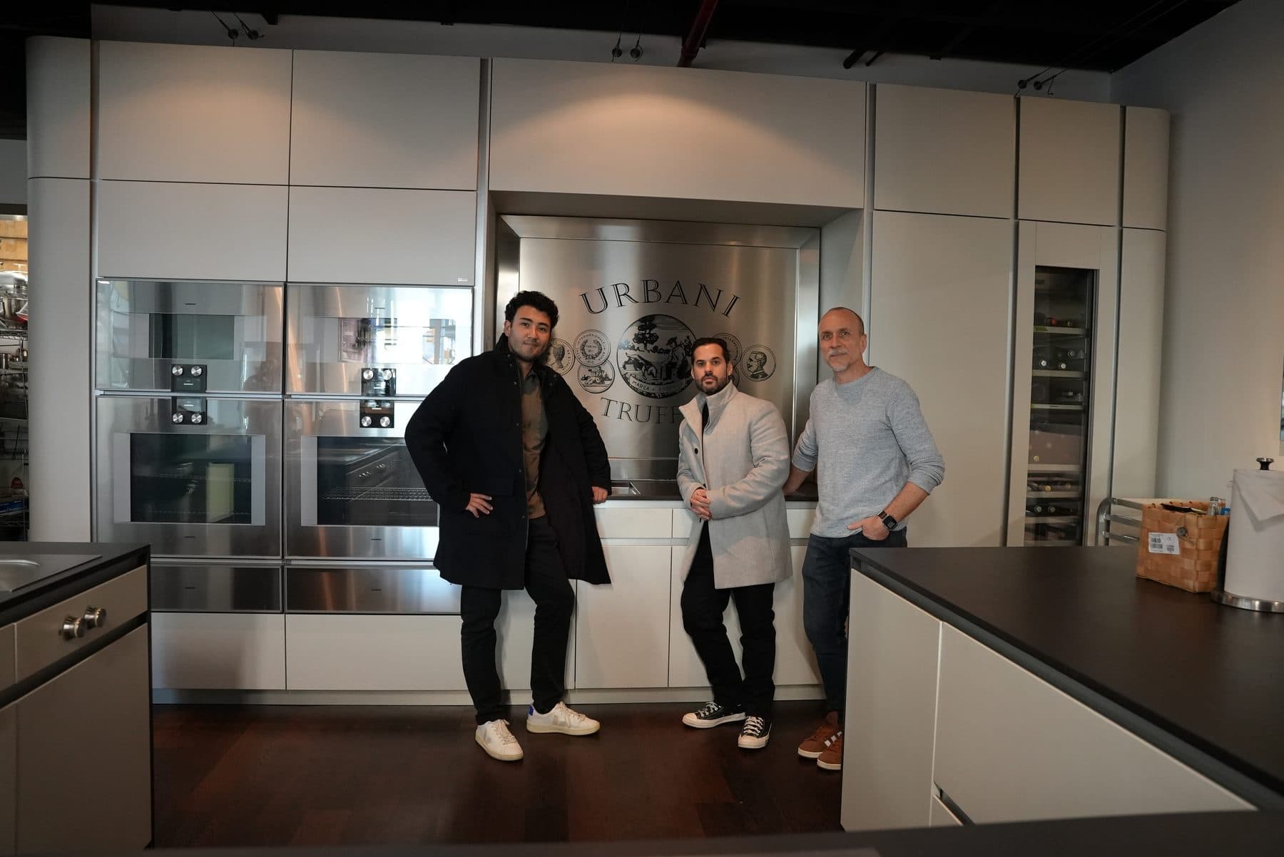 In the Urbani Truffle Lab kitchen